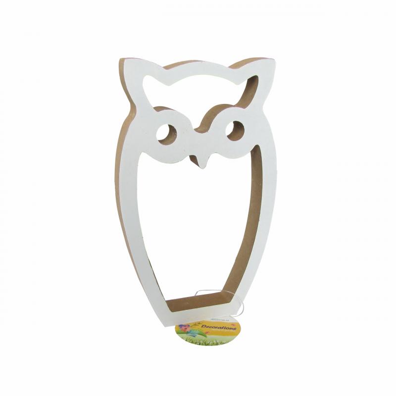 Drewniana sowa 20cm (10 sztuk)